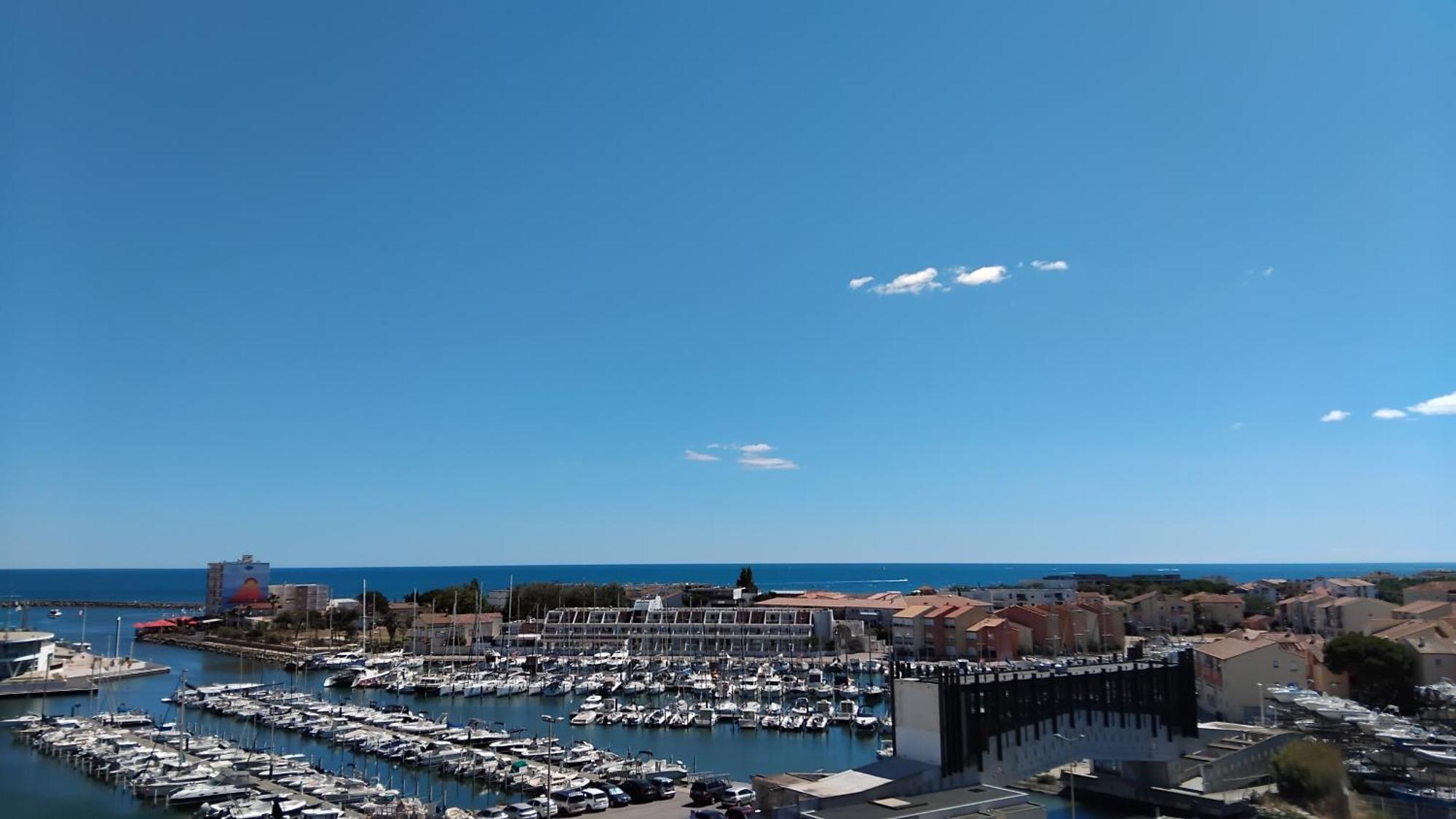 Studio Cabine Vue Mer Carnon-Plage Dış mekan fotoğraf