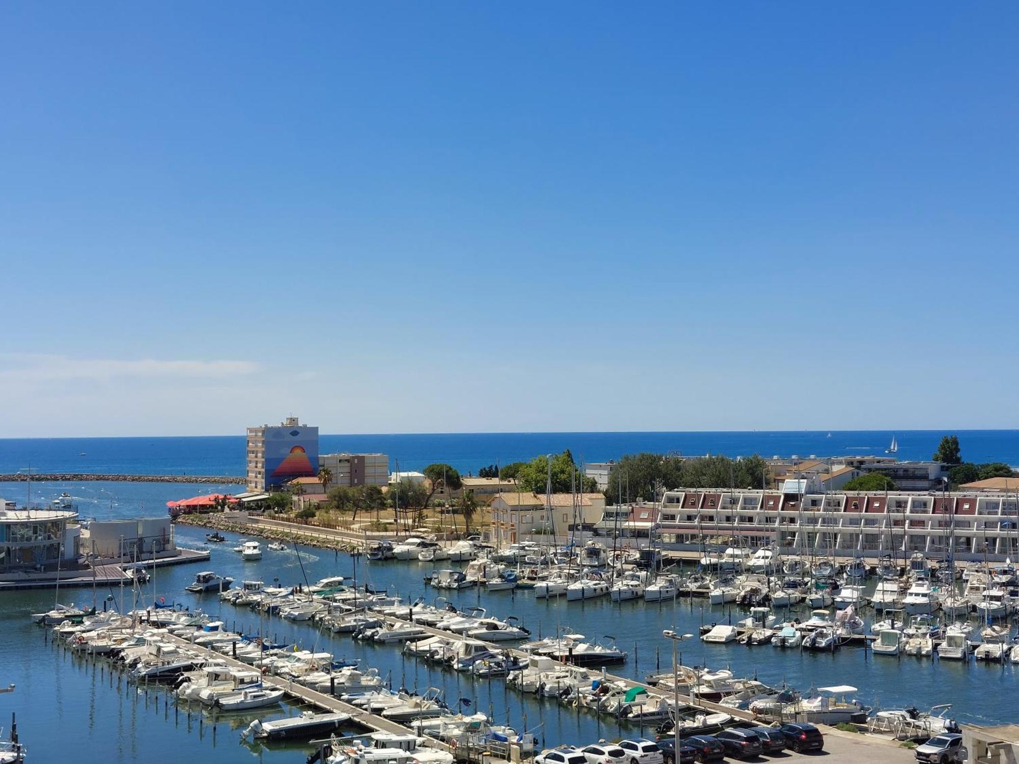 Studio Cabine Vue Mer Carnon-Plage Dış mekan fotoğraf