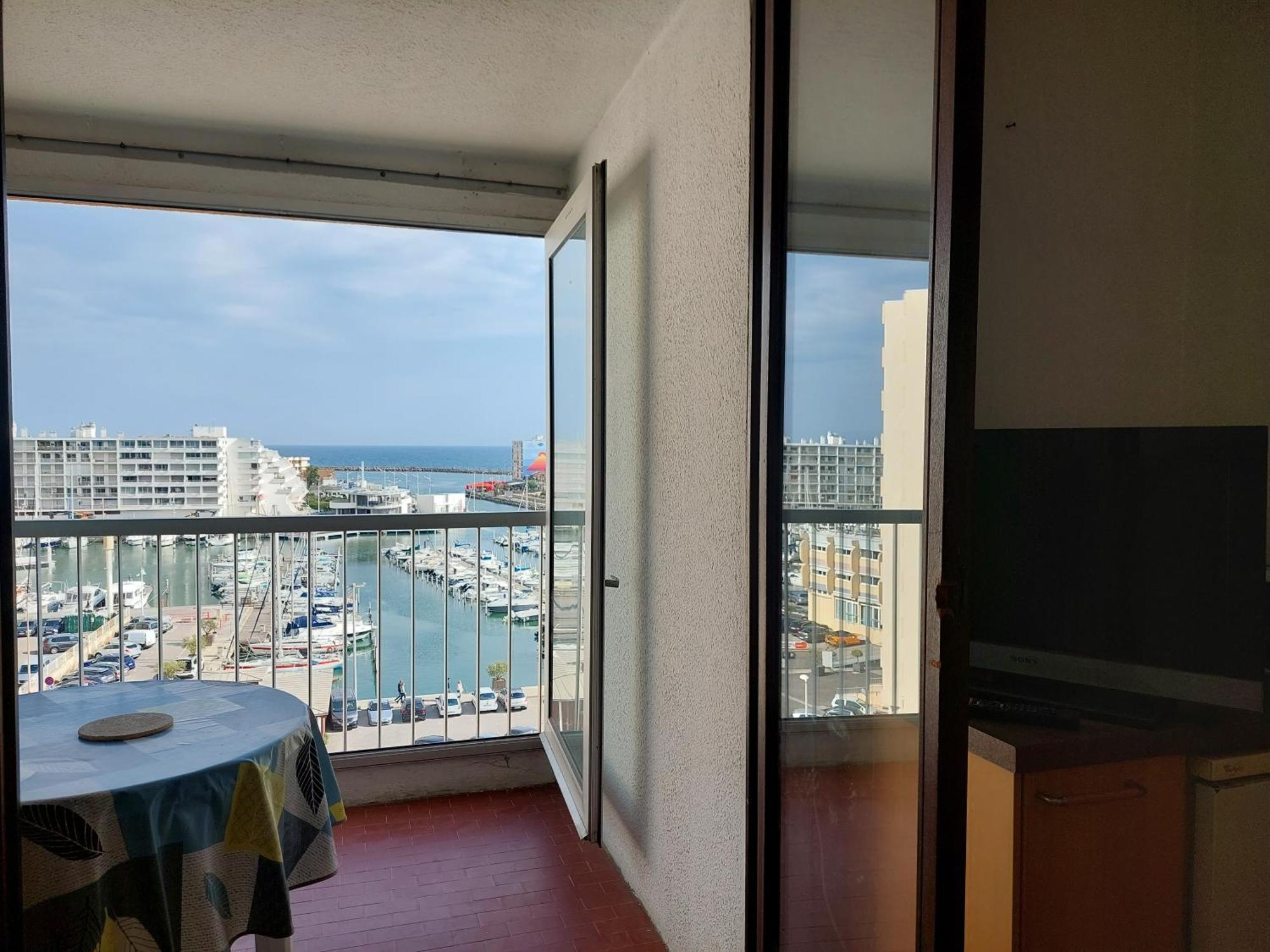 Studio Cabine Vue Mer Carnon-Plage Dış mekan fotoğraf